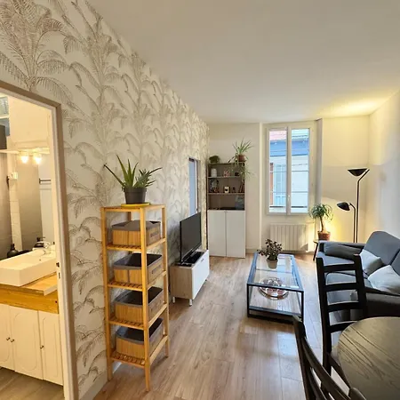 2 Pieces Rue Des Palmiers - Vieille D'antibes 昂蒂布